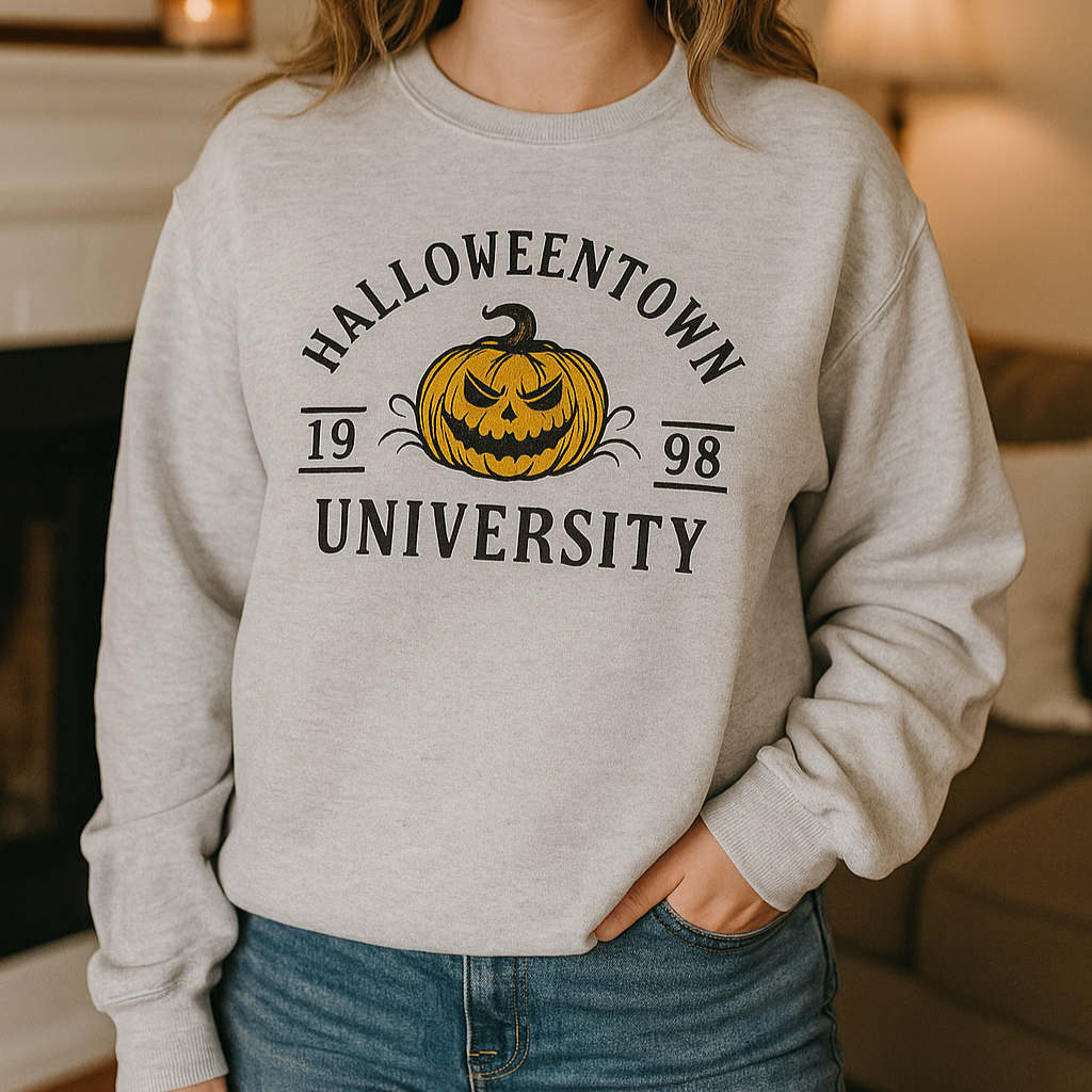 Halloweentown Embroidered Sweatshirt